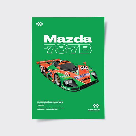 Mazda 787B - Poster Print