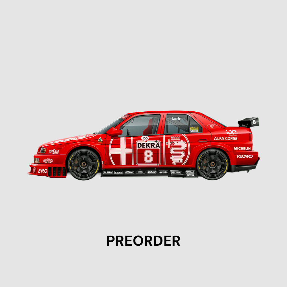 Alfa Romeo 155 DTM Group A (PREORDER) - Skate Deck Wall Art