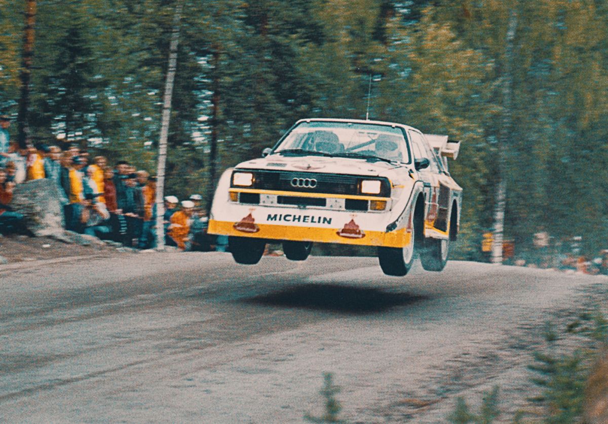 Audi Sport Quattro S1 E2 - Poster Print