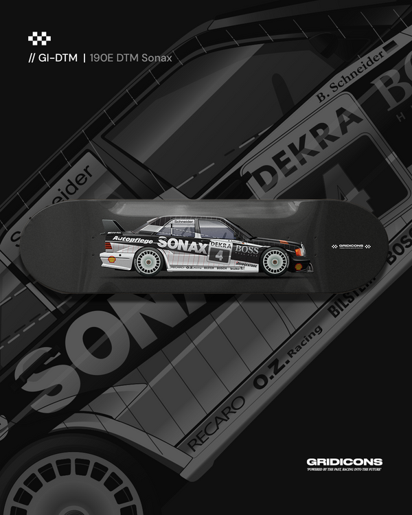 Mercedes-Benz 190E Evolution II DTM Group A - Skate Deck Wall Art