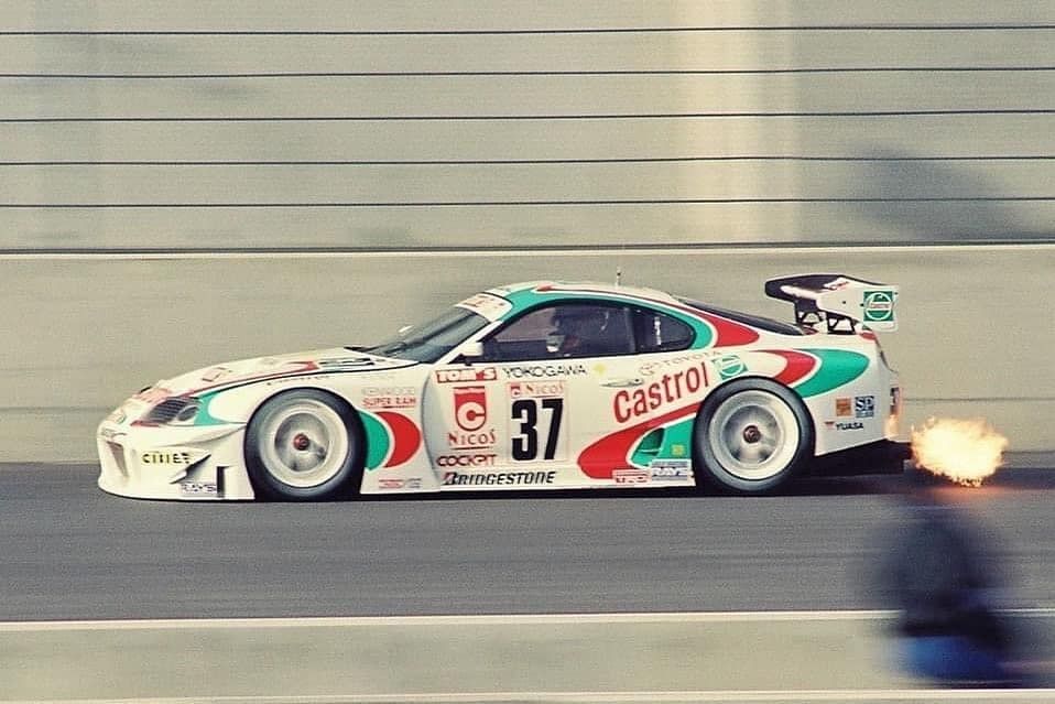 Toyota Toms Supra GT Castrol - Poster Print