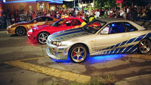 Brian's Skyline R34 GT-R - 2 Fast 2 Furious - Skate Deck