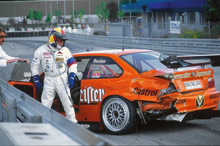 BMW E36 DTM (1993) “Jägermeister” - Race Car - Skate Deck Wall Art