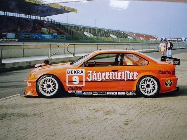 BMW E36 DTM (1993) “Jägermeister” - Race Car - Skate Deck Wall Art