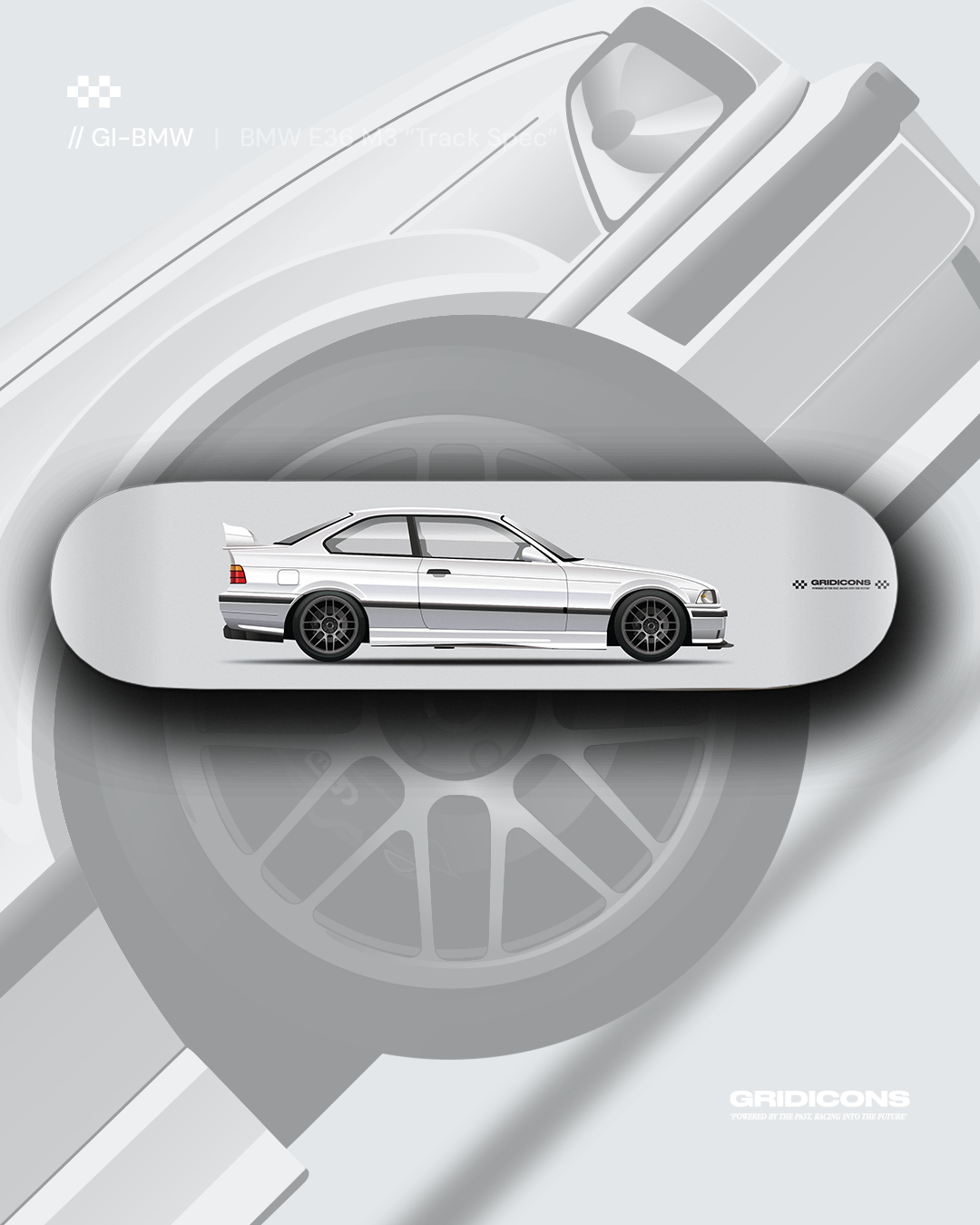 BMW M3 (Generations) - Skate Deck Wall Art Bundle