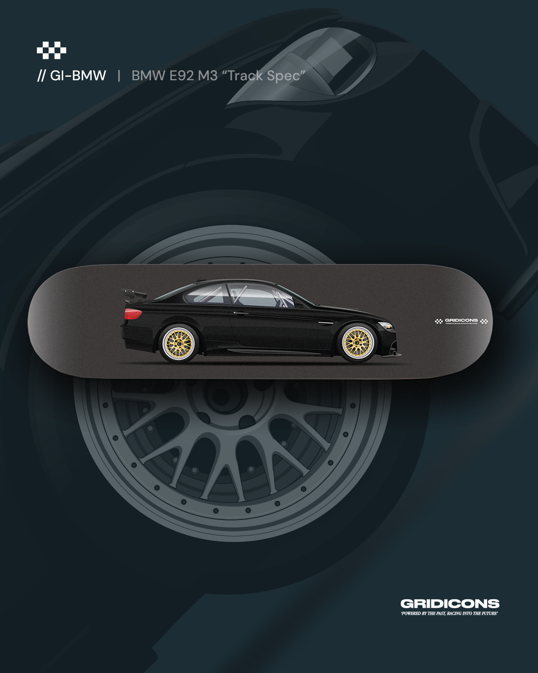BMW M3 (Generations) - Skate Deck Wall Art Bundle