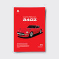 Datsun 240Z - Poster Print