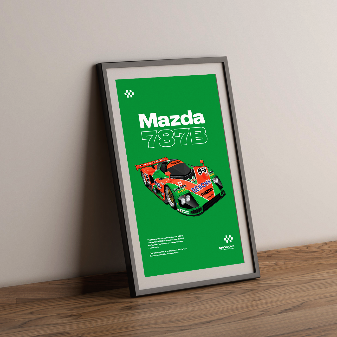 Mazda 787B - Poster Print
