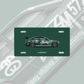 Stussy E36 - Licence Plate Art