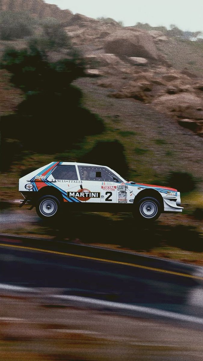 Lancia Delta S4 - Group B Rally Car - Skate Deck Wall Art