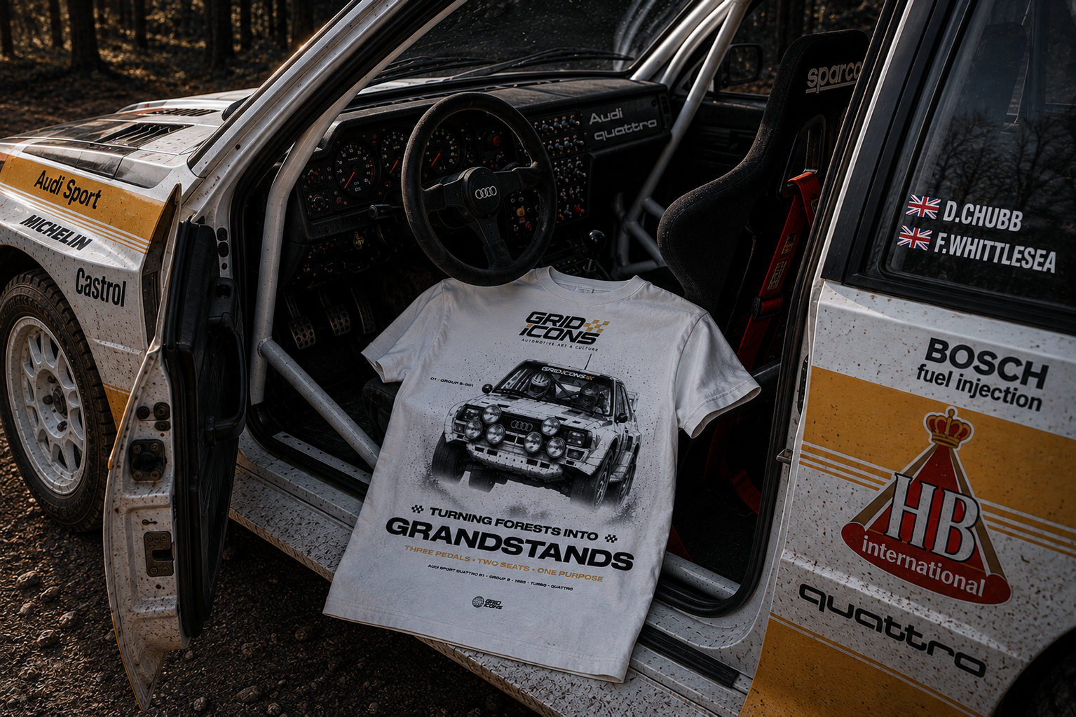 QUATTRO S1 Group B - Motorsport T-SHIRT [Pre-Order]