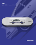 Porsche 911 Carrera RS 2.7 - Skate Deck Wall Art