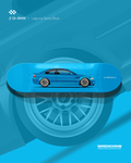 BMW E46 M3 - Road Car - Skate Deck Wall Art