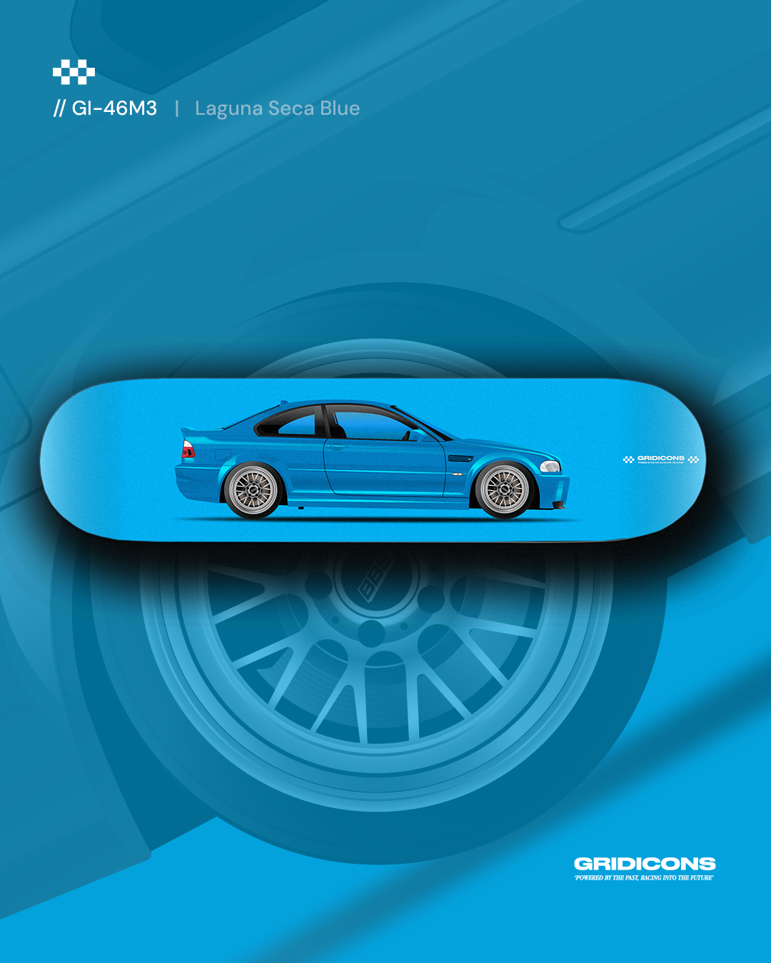 BMW M3 (Generations) - Skate Deck Wall Art Bundle