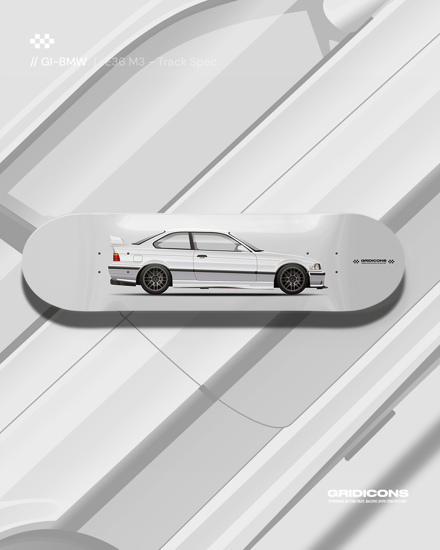BMW E36 M3 Track Build - Skate Deck