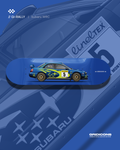 Subaru Impreza WRX STI – Monte Carlo 2001 - Skate Deck Wall Art
