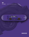 RWB Porsche 930 - Purple - Skate Deck Wall Art