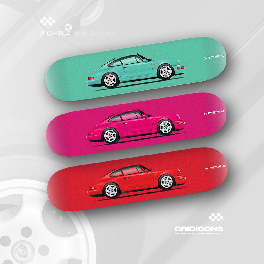 Porsche 964 - Skate Deck