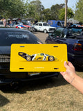 Porsche 956 New Man - Licence Plate Art
