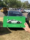 Porsche 992 GT3RS - Licence Plate Art