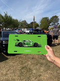 Porsche GT3R Rexy - Licence Plate Art