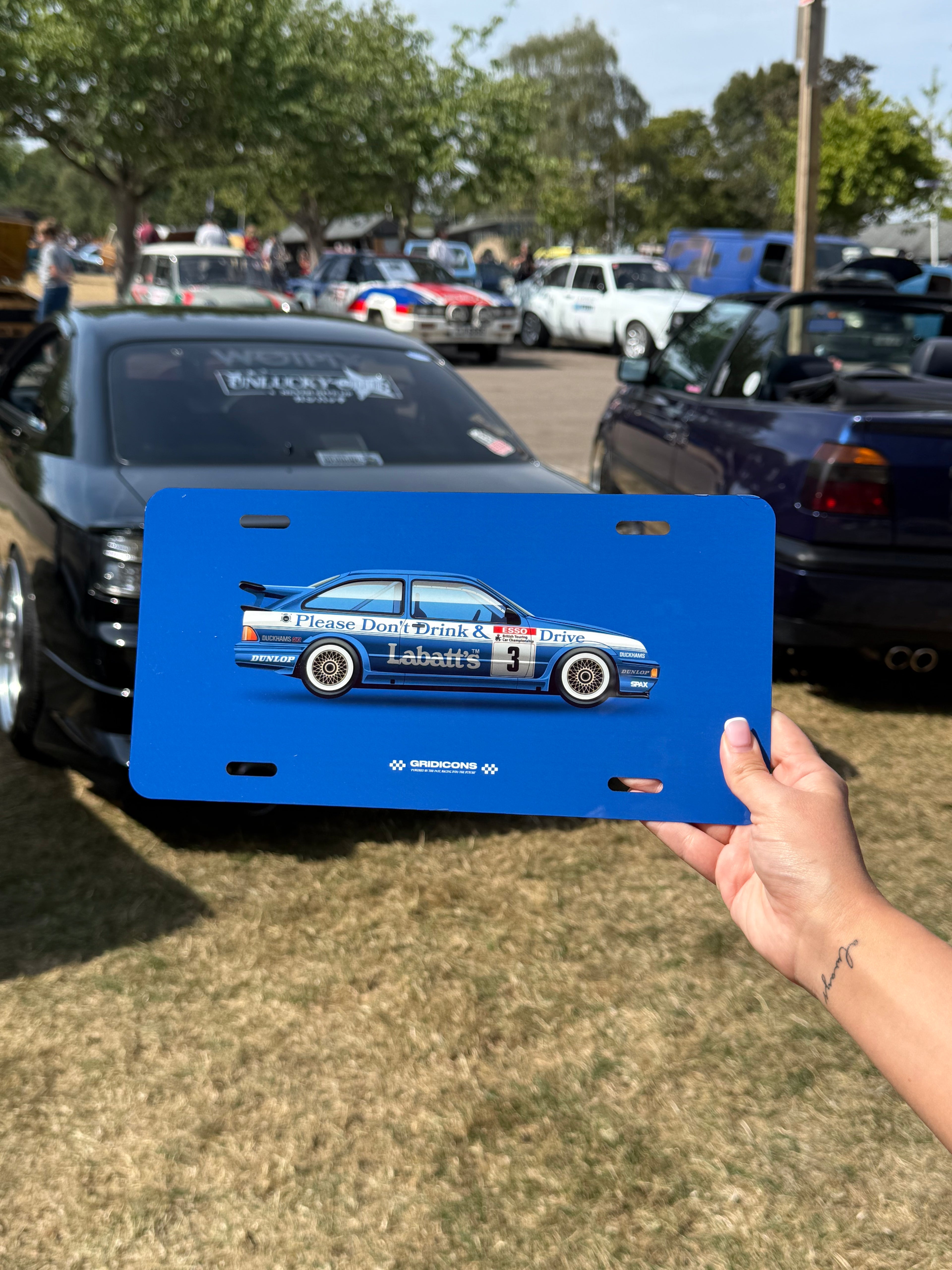 Cosworth RS500 Labatt's - Licence Plate Art
