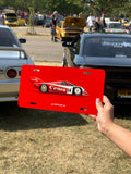 Porsche 956 Canon - Licence Plate Art