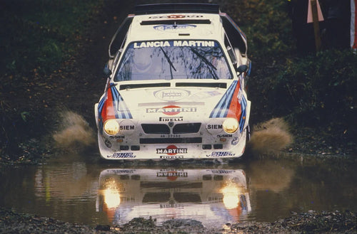 Lancia Delta S4 - Group B Rally Car - Skate Deck Wall Art