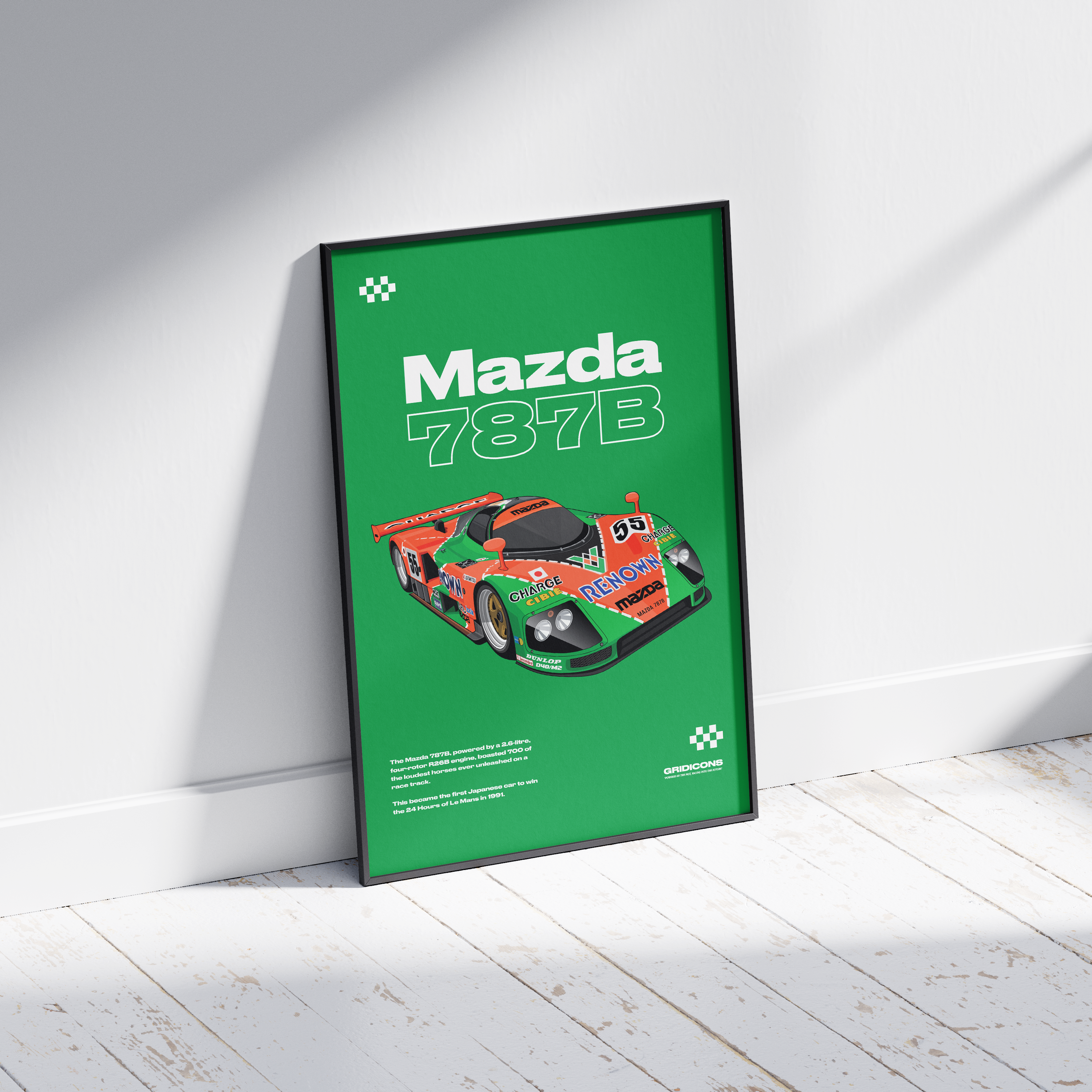 Mazda 787B - Poster Print