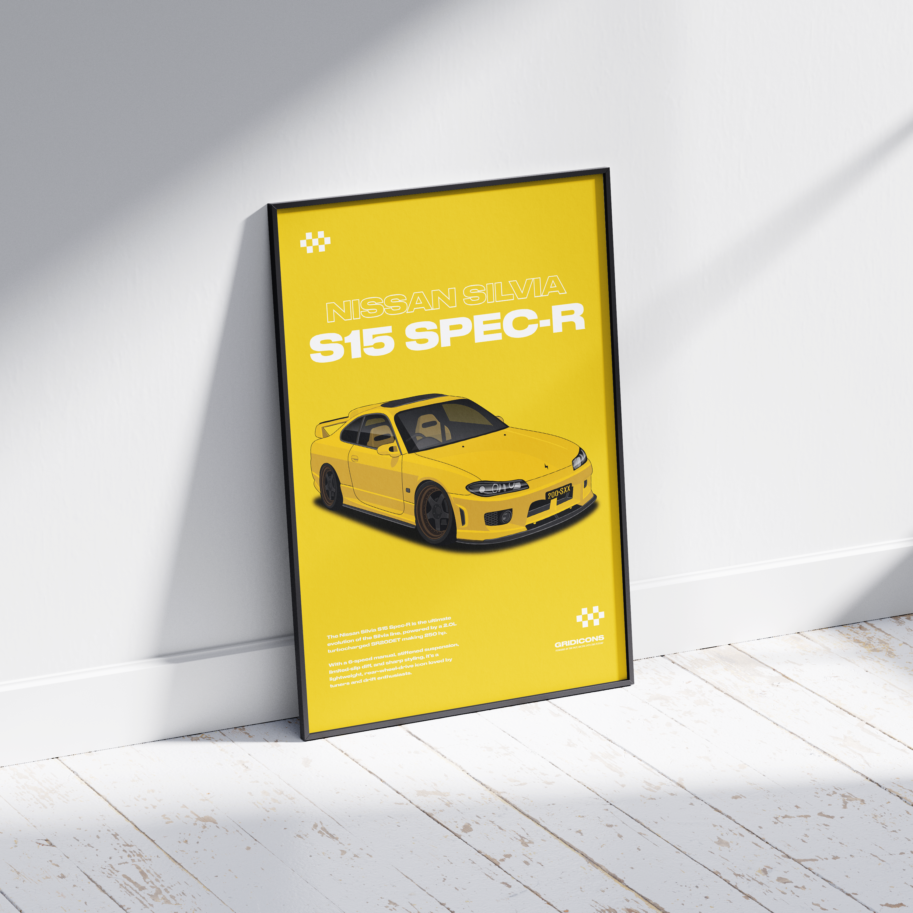 Nissan Silvia S15 Spec-R - Poster Print