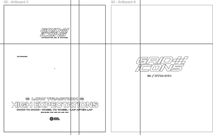 Original Grid Icons sketch