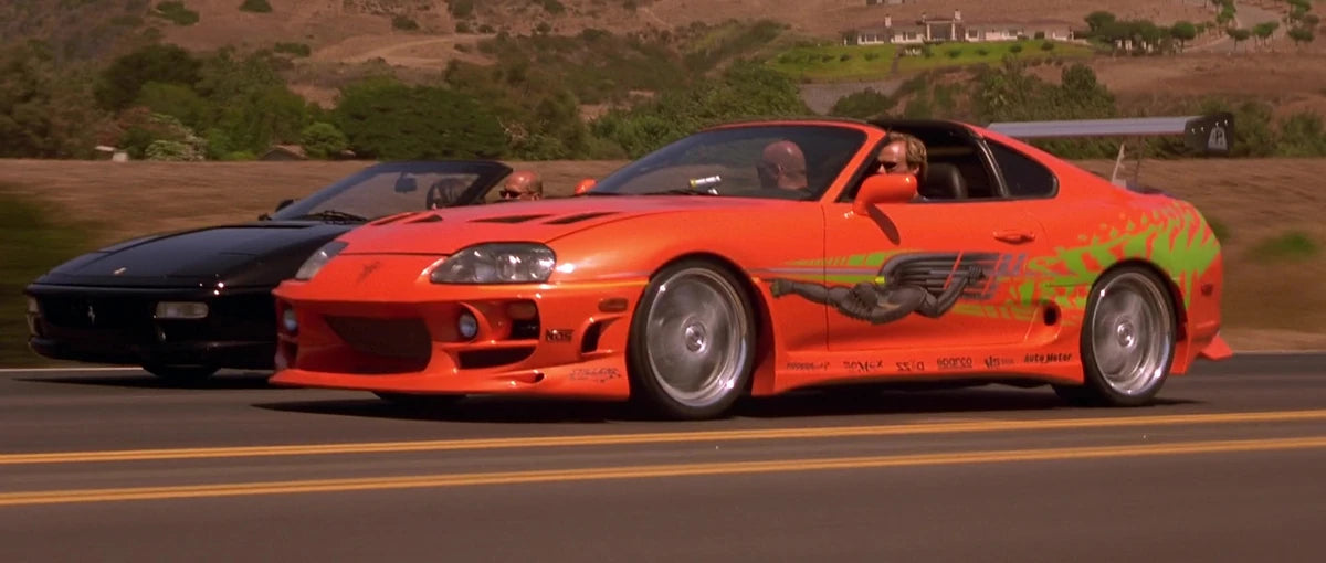 Brian's Toyota Supra - The Fast & The Furious - Skate Deck