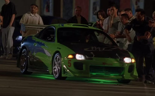 Brian's Mitsubishi Eclipse - The Fast & The Furious - Skate Deck