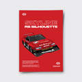 Nissan Skyline (R30) RS Silhouette Formula - Poster Print