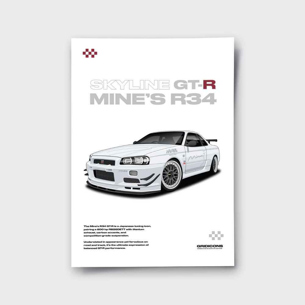 Skyline GT-R Mine's R34