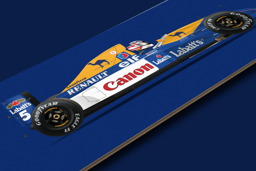 1991 Williams FW14 - Formula 1 - Skate Deck Wall Art