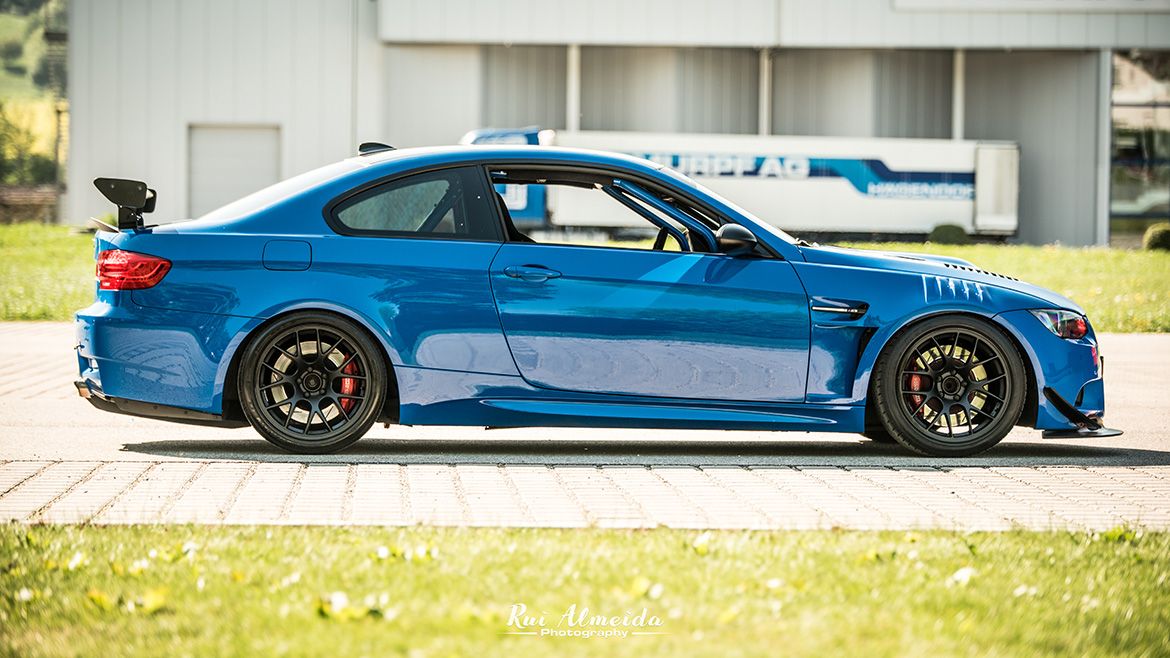 BMW E92 M3 - Track Build - Skate Deck Wall Art