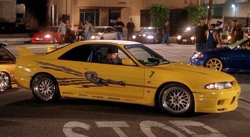 Leon's Skyline R33 GT-R - The Fast & The Furious - Skate Deck