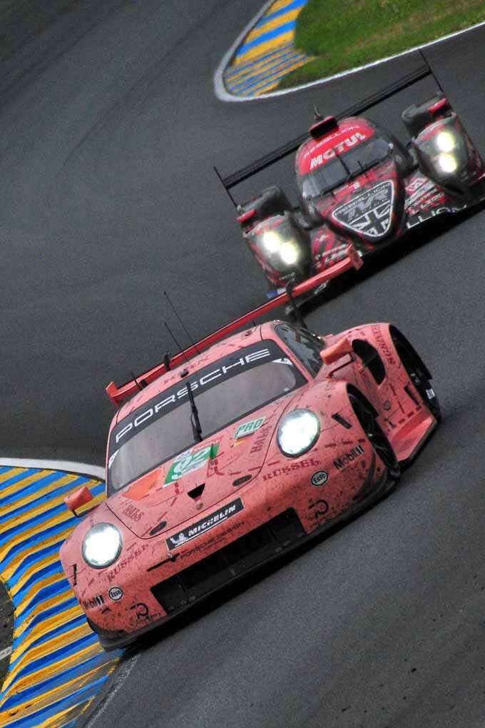 Porsche 911 RSR Pink Pig - Poster Print