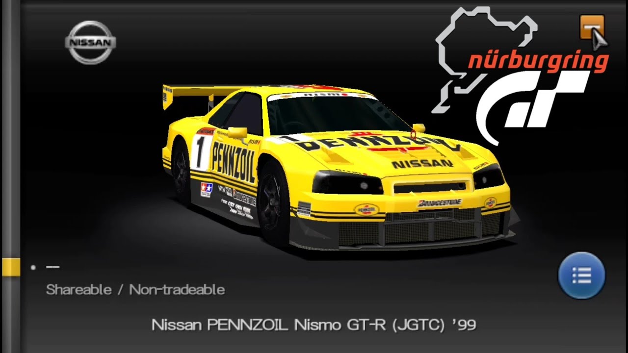 Nissan PENNZOIL Nismo GT-R '99 - Skate Deck Wall Art