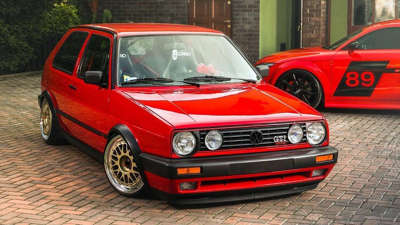 Volkswagen MK2 Golf GTI - Road Car - Skate Deck Wall Art